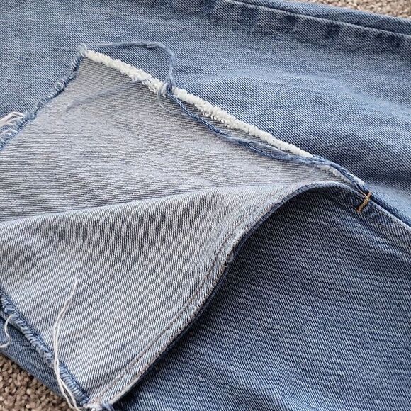 EUC Zara Women Destroyed distressed Highrise split leg bootcut jeans - Picture 13 of 13